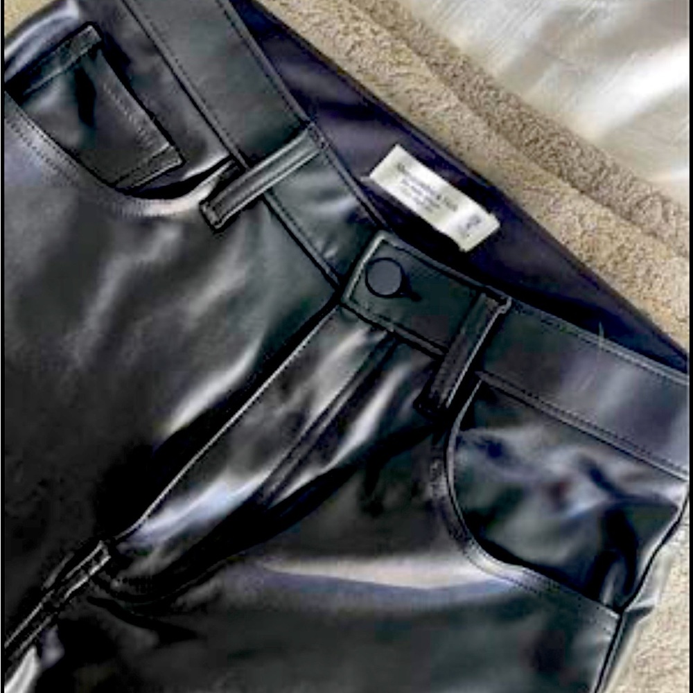 Abercrombie Vegan Leather Pants